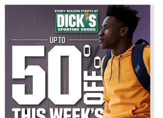 Dick’s Sporting Goods Weekly Ad Sep 20 – Sep 26, 2020