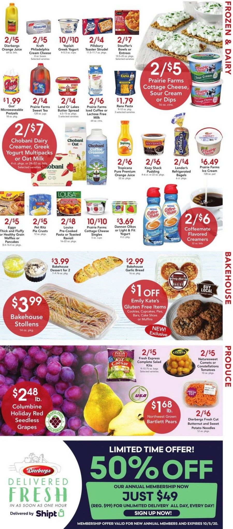 Dierbergs Markets Weekly Ad Sep 30 – Oct 6, 2020