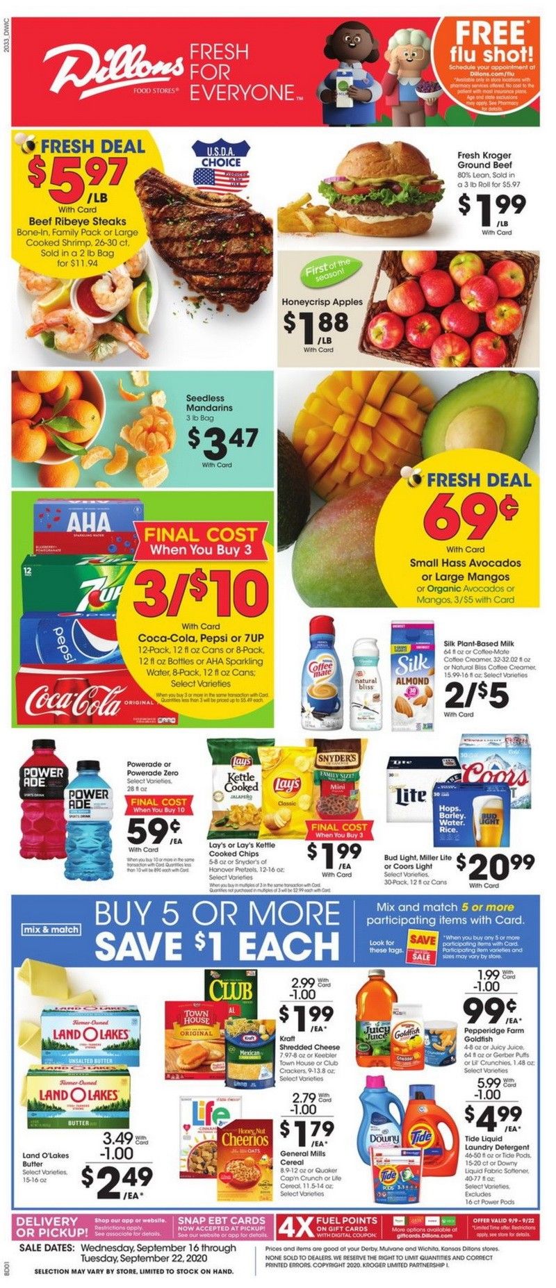 Dillons Weekly Ad Sep 16 Sep 22, 2020