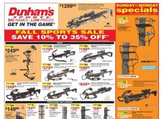 Dunham’s Sports Weekly Ad Sep 05 – Sep 10, 2020