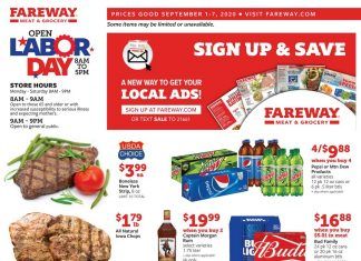 Fareway Weekly Ad Sep 01 – Sep 07, 2020