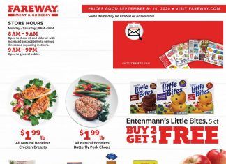 Fareway Weekly Ad Sep 08 – Sep 14, 2020