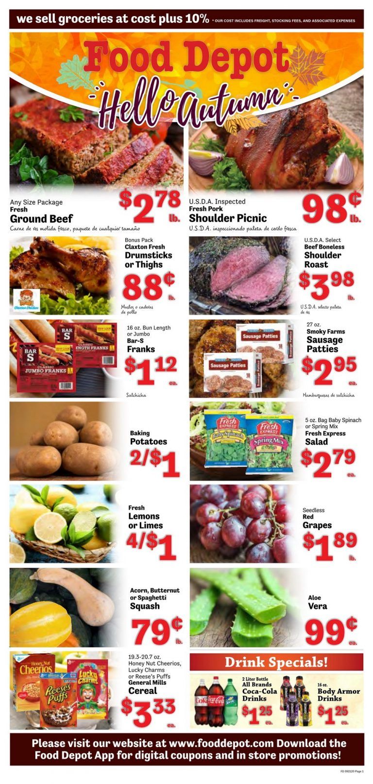 Food Depot Weekly Ad Sep 21 Sep 27, 2020