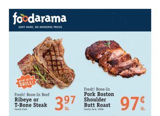 Foodarama Weekly Ad Sep 30 – Oct 06, 2020