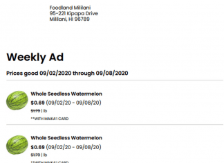 Foodland Super Market Weekly Ad Sep 02 – Sep 08, 2020