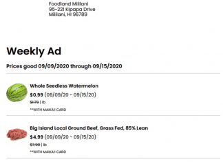 Foodland Super Market Weekly Ad Sep 09 – Sep 15, 2020