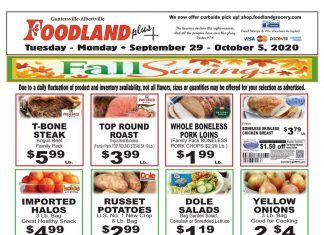 Foodland(US) Weekly Ad Sep 29 – Oct 05, 2020
