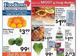 Foodtown Weekly Ad Sep 18 – Sep 24, 2020