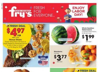 Fry’s Food Weekly Ad Sep 02 – Sep 08, 2020