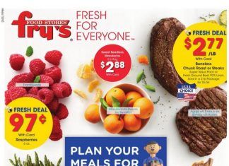 Fry’s Food Weekly Ad Sep 30 – Oct 06, 2020