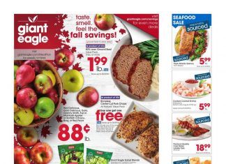 Giant Eagle Weekly Ad Oct 01 – Oct 07, 2020