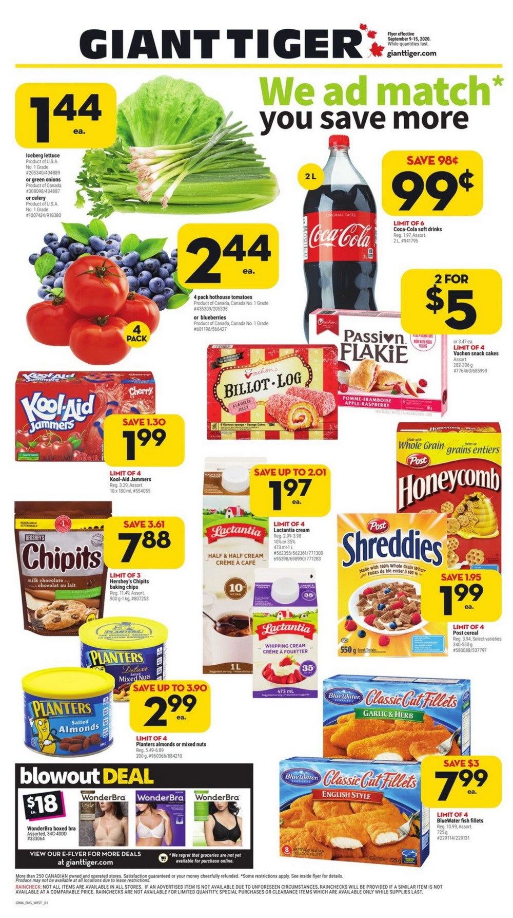 Giant Tiger Weekly Ad Sep 09 Sep 15, 2020