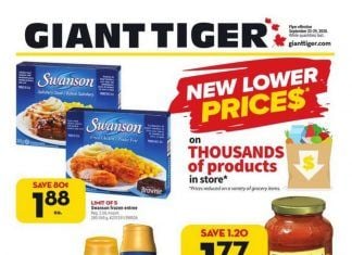 Giant Tiger Weekly Ad Sep 23 – Sep 29, 2020