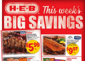 HEB Weekly Ad Sep 2 – Sep 8, 2020