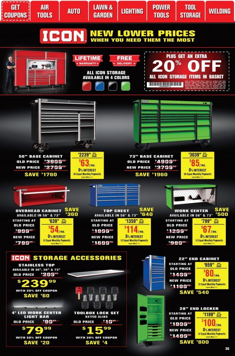 Harbor Freight Flyer Sale Oct 01 – Oct 31, 2020
