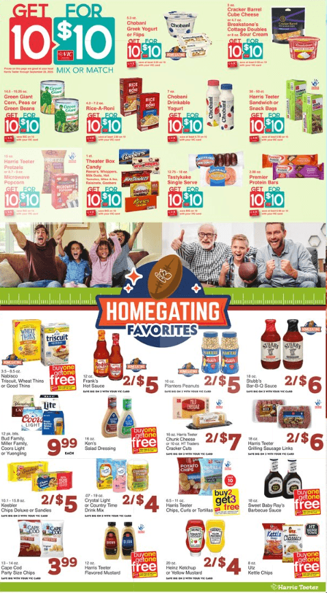 Harris Teeter Weekly Ad Sep 23– Sep 29, 2020