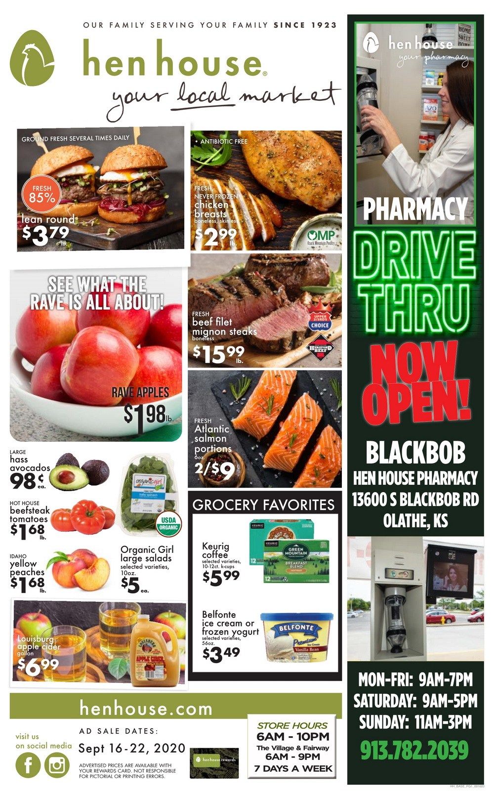 Hen House Weekly Circular Sep 16 Sep 22, 2020