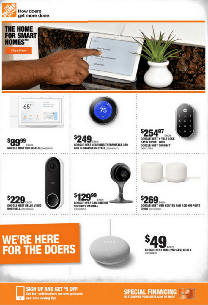 Home Depot Weekly Ad Sep 10 Sep 17, 2020