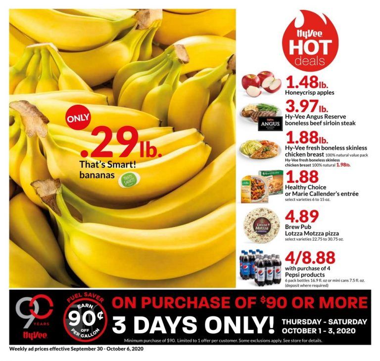 HyVee Weekly Ad Sep 30 Oct 06, 2020