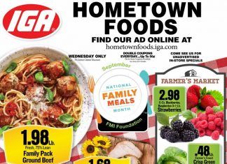 IGA Weekly Ad Sep 09 – Sep 15, 2020
