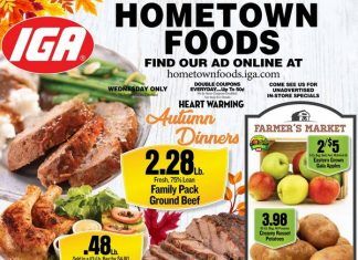 IGA Weekly Ad Sep 30 – Oct 06, 2020