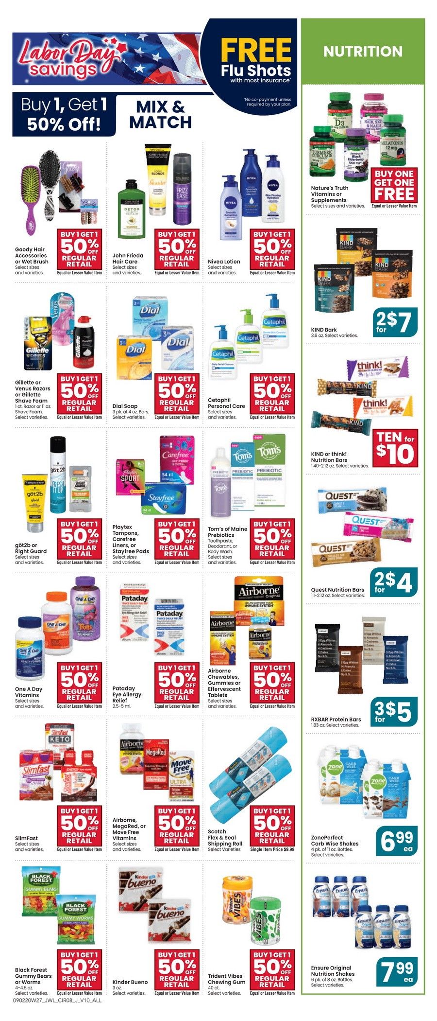 Jewel Osco Weekly Circular Sep 02 – Sep 08, 2020