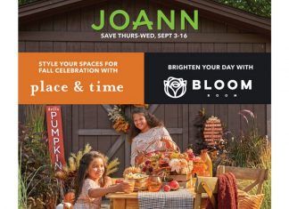 Jo-Ann Weekly Ad Sep 03 – Sep 16, 2020