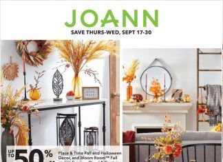 Jo-Ann Weekly Ad Sep 17 – Sep 30, 2020