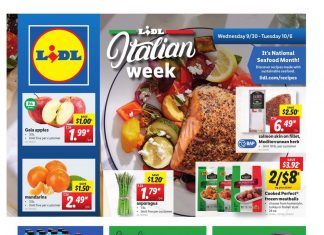 Lidl Weekly Ad Sep 30 – Oct 06, 2020