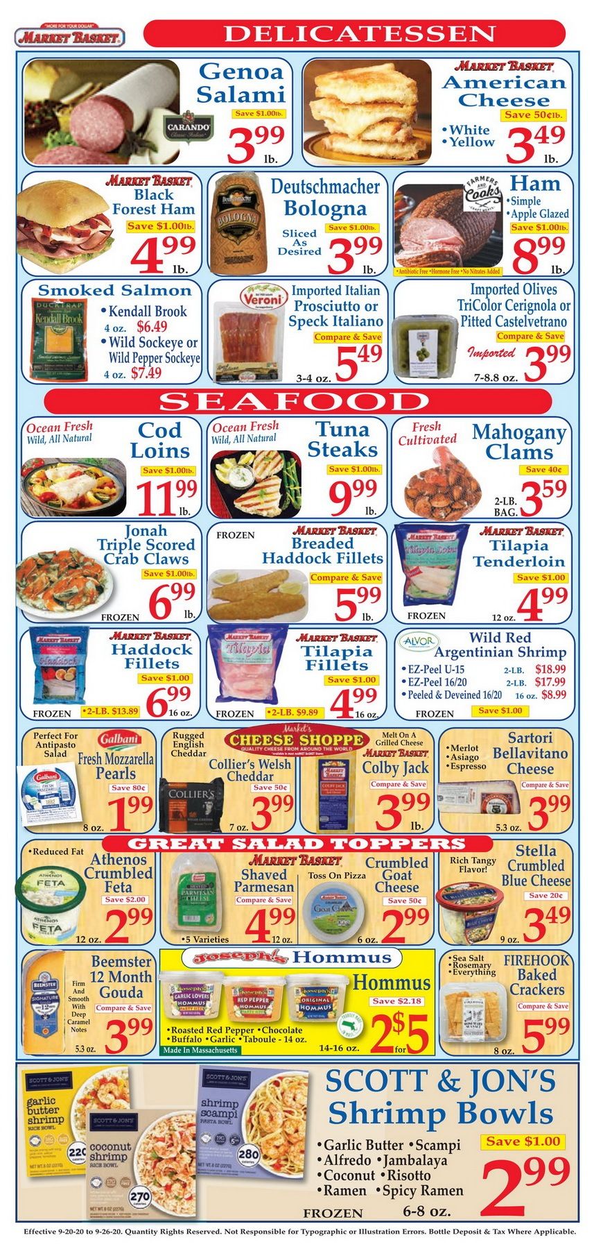 Market Basket Weekly Flyer Sep 20 Sep 26, 2020