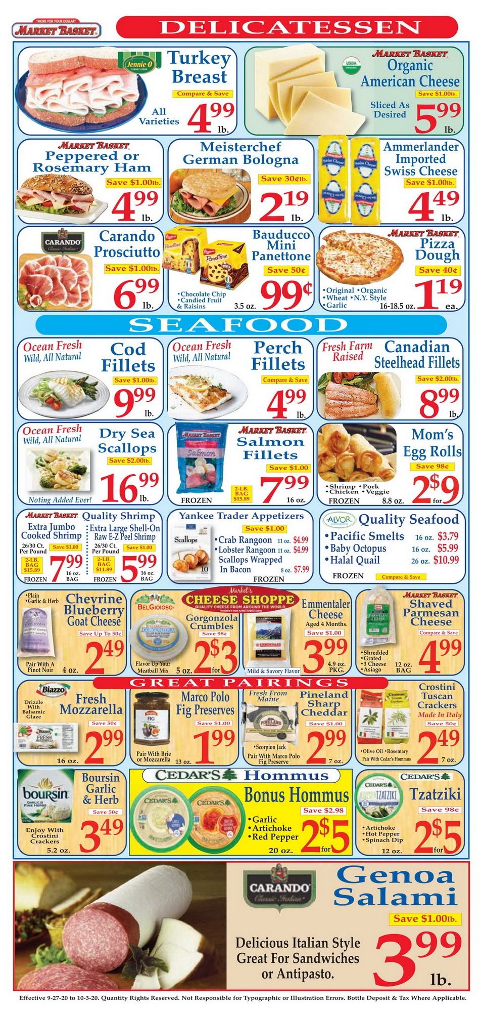 Market Basket Weekly Flyer Sep 27 Oct 03, 2020