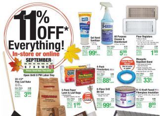 Menards Weekly Ad Sep 06– Sep 12, 2020