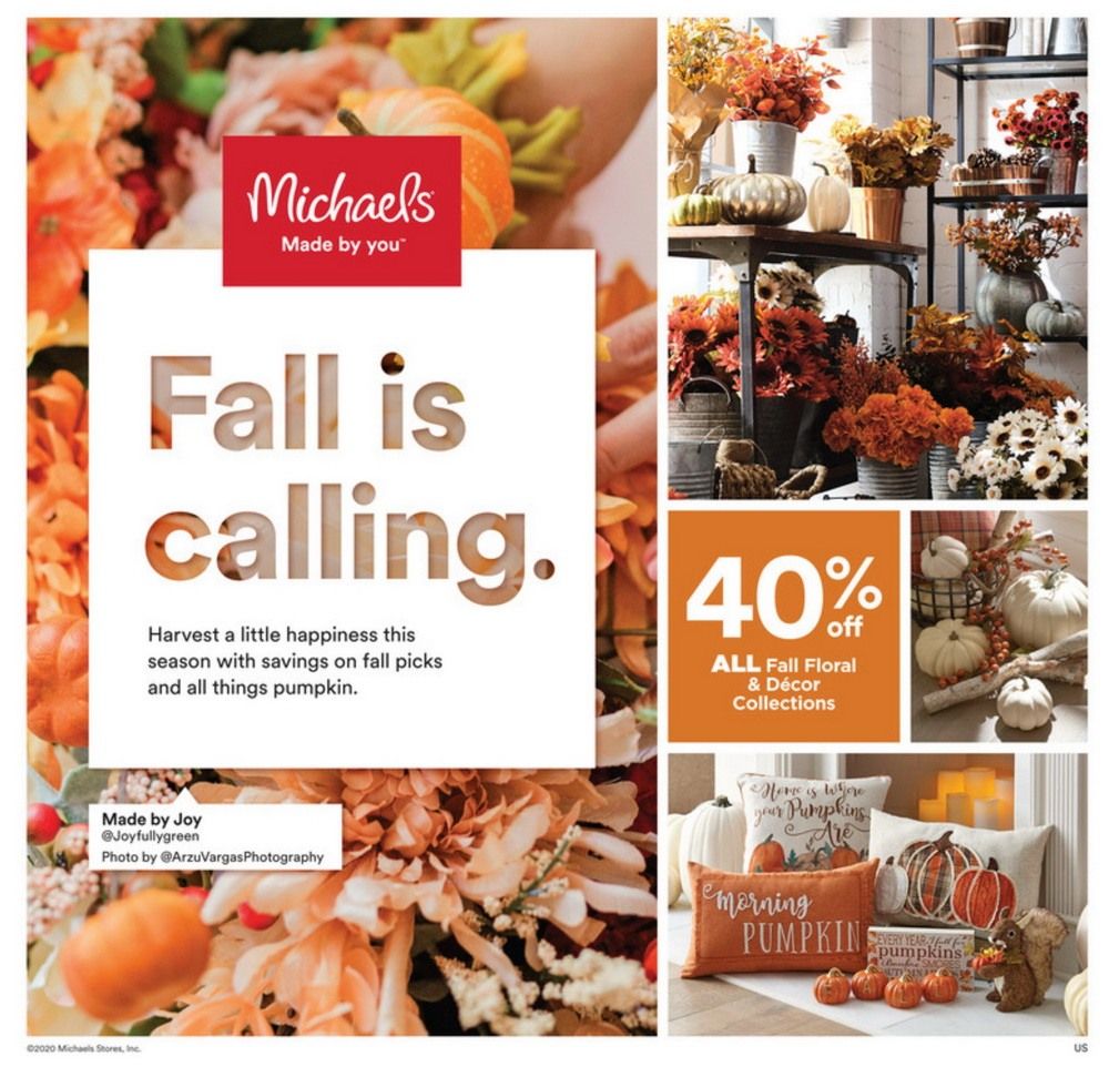 Michaels Weekly Ad Sep 27 Oct 03, 2020
