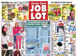 Ocean State Job Lot Weekly Ad Sep 17 – Sep 23, 2020