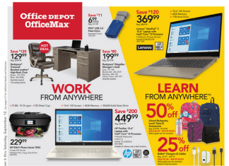 Office Depot Weekly Ad Sep 06 – Sep 12, 2020