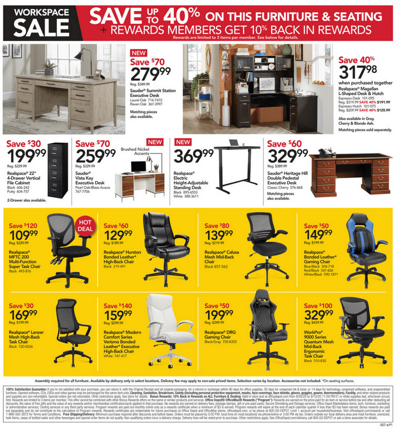 Office Depot Weekly Ad Sep 06 Sep 12, 2020