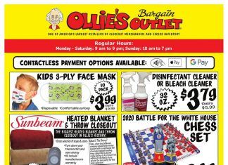 Ollie’s Weekly Ad Sep 17 – Sep 23, 2020