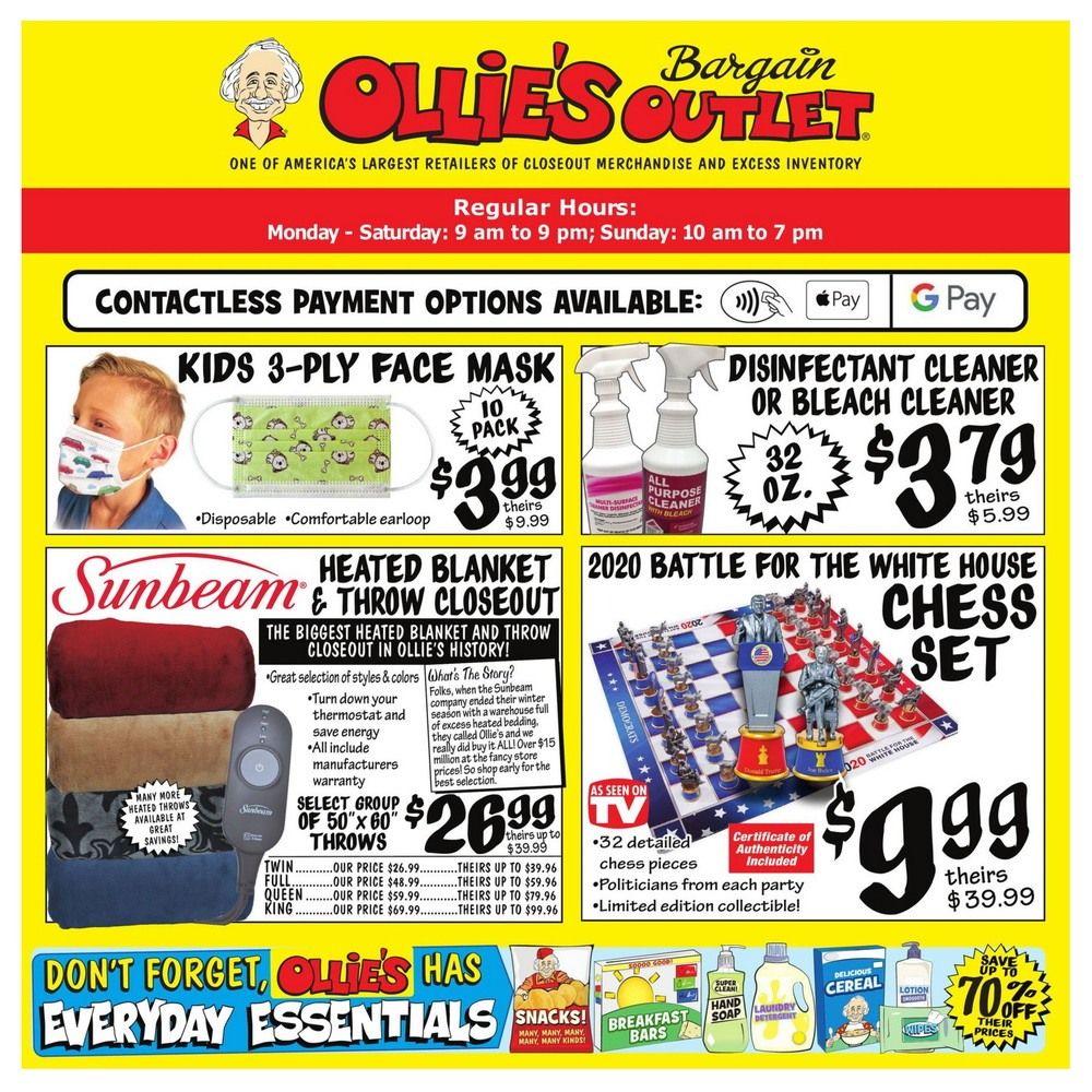 Ollie's Weekly Ad Sep 17 Sep 23, 2020