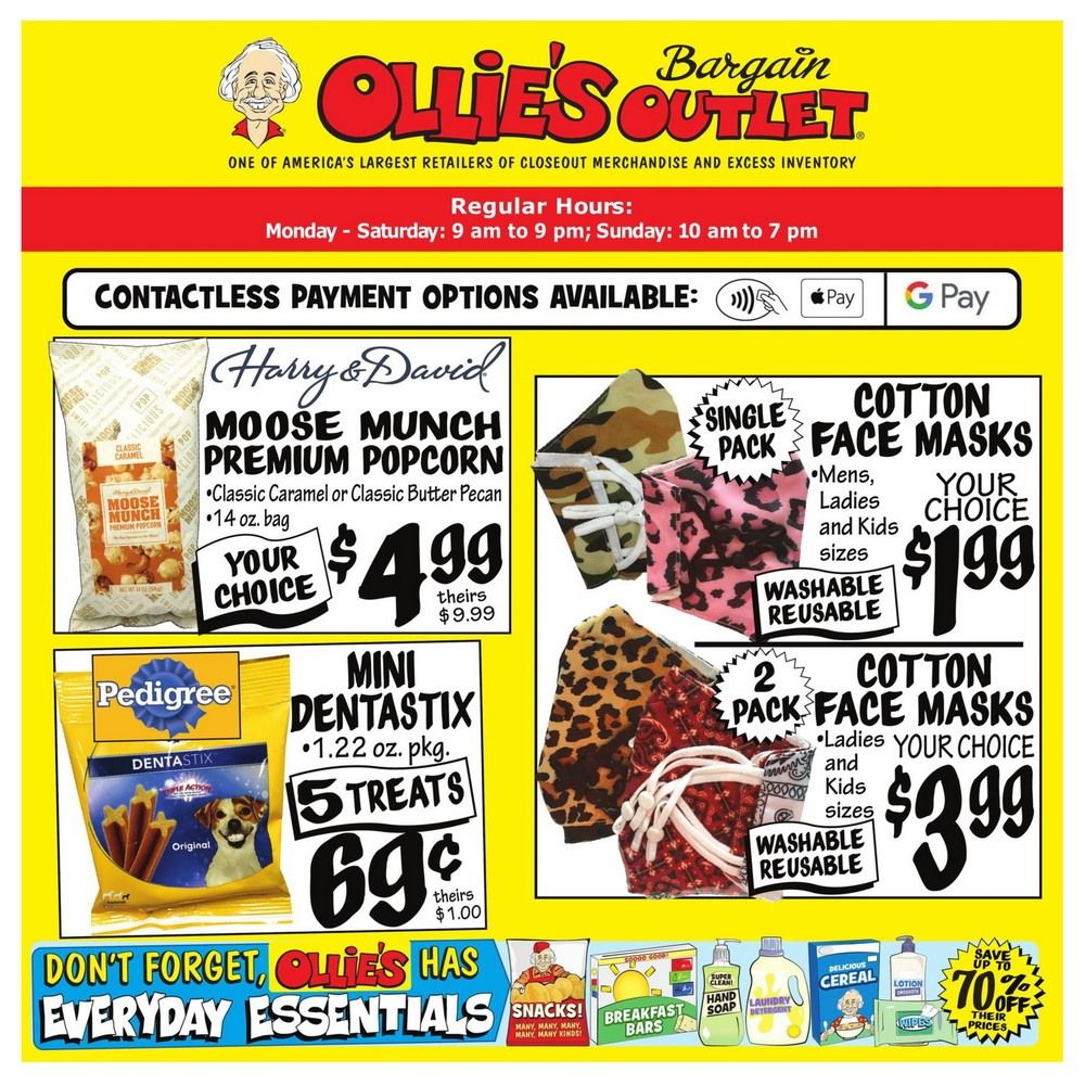 Ollie's Weekly Ad Sep 24 Sep 30, 2020