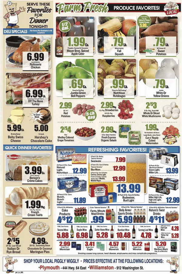 piggly wiggly weekly sales ad