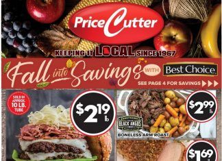 Price Cutter Weekly Ad Sep 23 – Sep 29, 2020