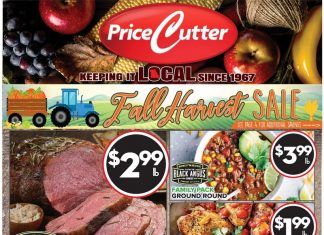 Price Cutter Weekly Ad Sep 30 – Oct 06, 2020