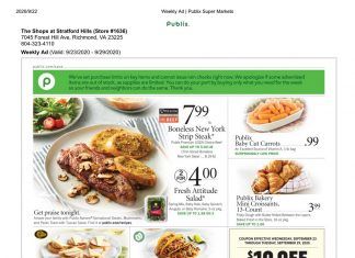 Publix Weekly Ad Sep 23 – Sep 29, 2020