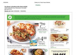 Publix Weekly Ad Sep 30 – Oct 06, 2020