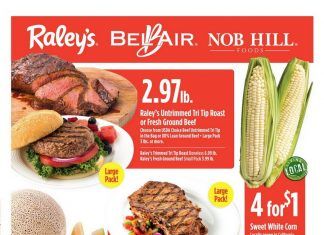 Raley’s Supermarkets Weekly Ad Sep 02 – Sep 08, 2020