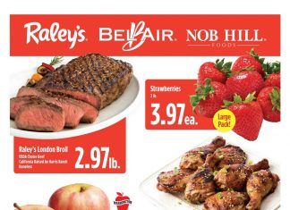 Raley’s Supermarkets Weekly Ad Sep 09 – Sep 15, 2020