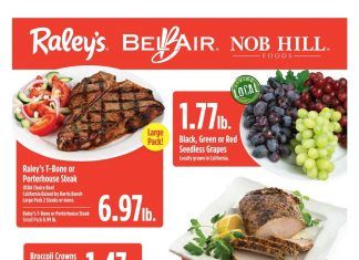 Raley’s Supermarkets Weekly Ad Sep 16 – Sep 22, 2020