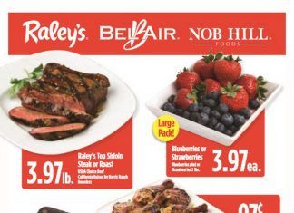 Raley’s Supermarkets Weekly Ad Sep 23 – Sep 29, 2020