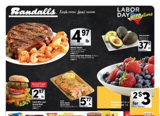Randalls Weekly Ad Sep 02 – Sep 08, 2020