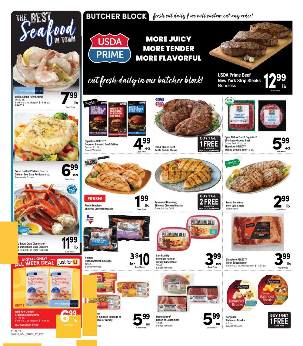Randalls Weekly Ad Sep 16 Sep 22, 2020